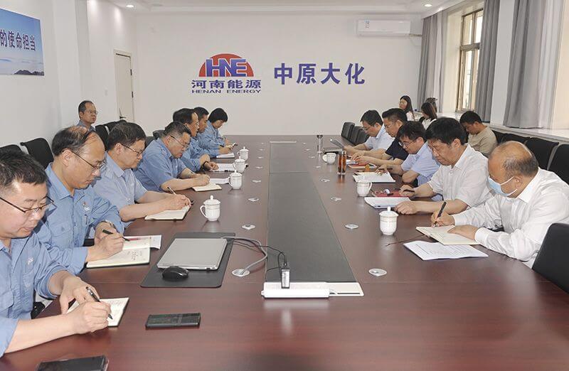 濮阳市副市长聂长明到1XBET官网调研