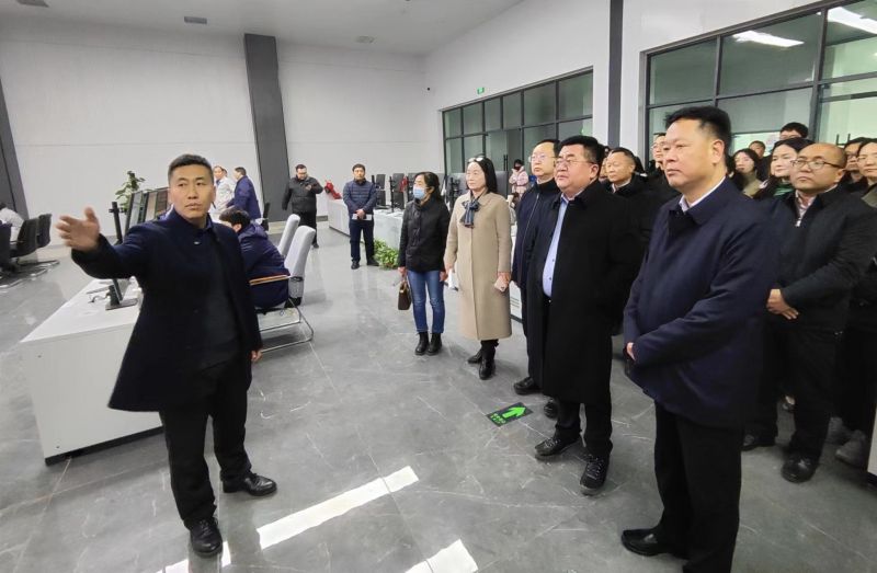 濮阳石油化工职业技术学院党委书记葛磊到1XBET官网参观调研
